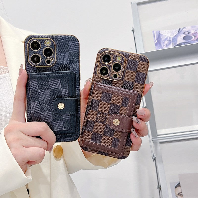 Custodia per iPhone Lou Classic porta carte di colore