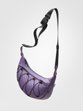 Portable Crescent Canvas Crossbody Waist Bag