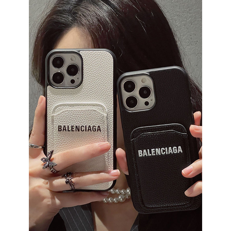 BB カードホルダー レザー iPhone ケース