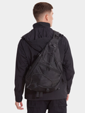 Multi-Compartment Water-Repellent Crossbody Bag