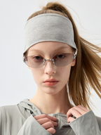 UV Protection Rimless Sunglasses