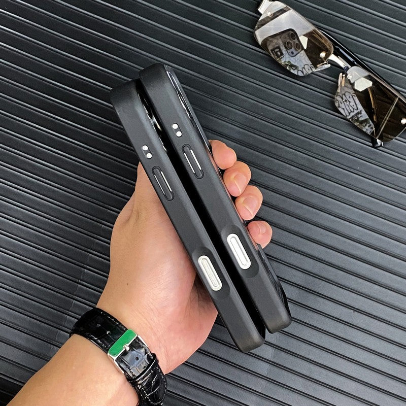 Custodia per iPhone con cover nera scimmia