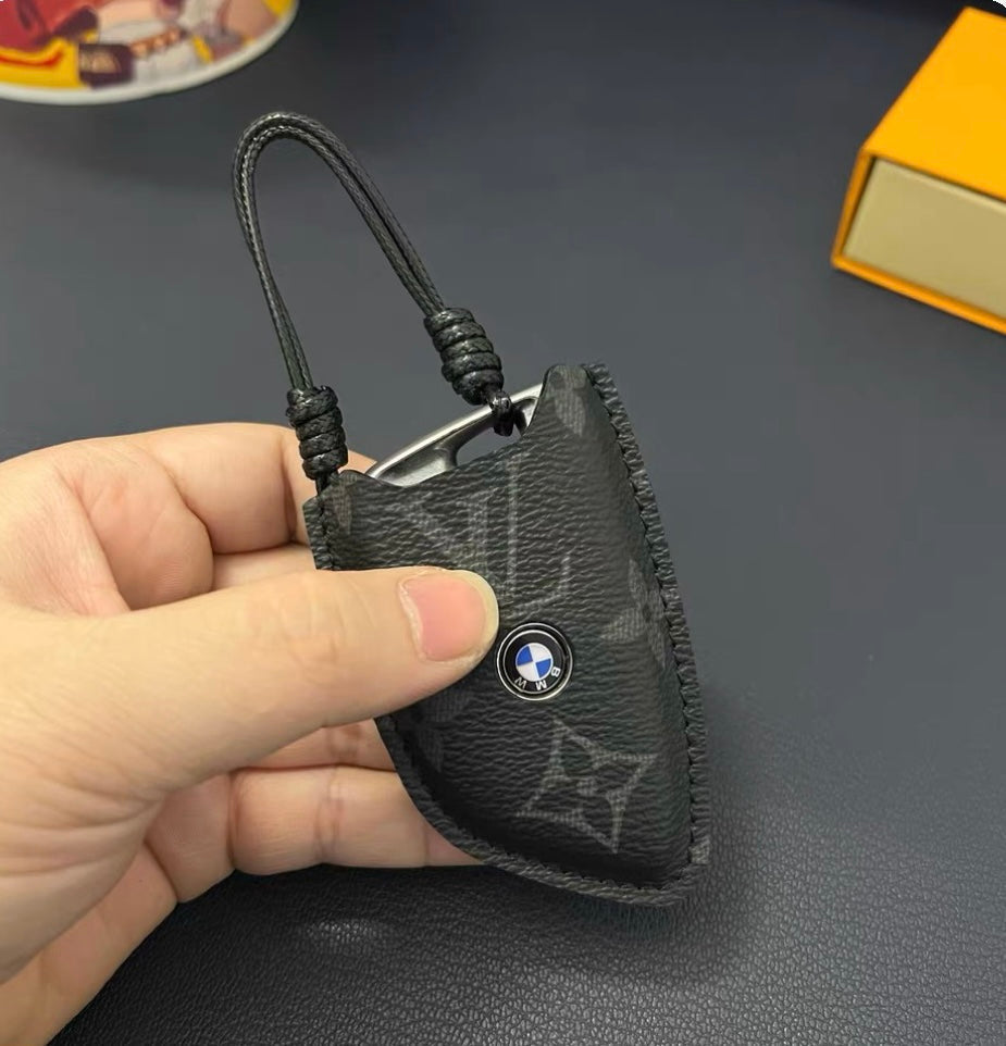 Luxury Leather Smart Key Cover – Designed for Audi, BMW, Benz, Lincoln & VW 🚗✨