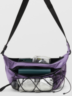 Portable Crescent Canvas Crossbody Waist Bag
