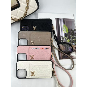 Bolso de tarjeta Lou Four Colors Funda y vinilo para iPhone