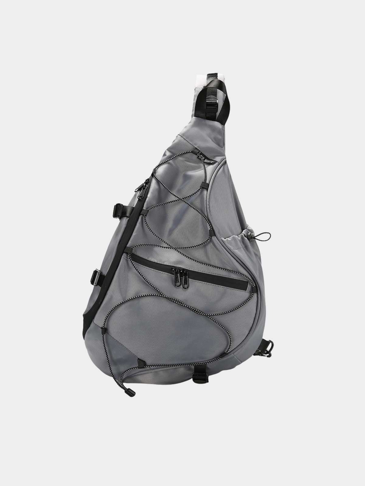 Multi-Compartment Water-Repellent Crossbody Bag