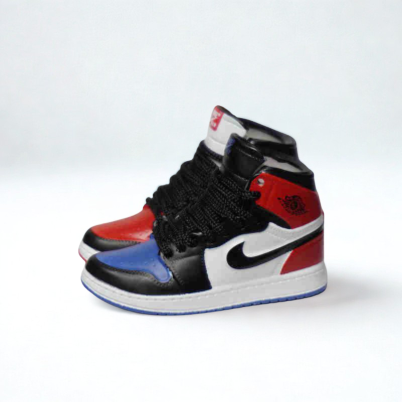 Labubu Jordan 1 Sneakers Miniature Inspired Retro High OG Black Toe