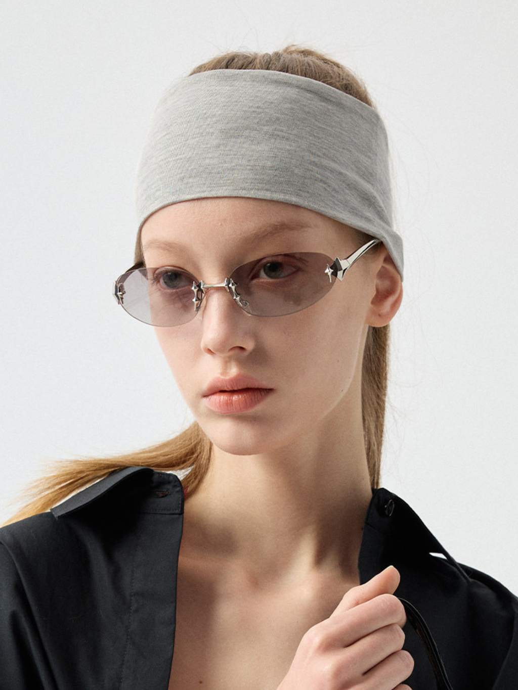 UV Protection Rimless Sunglasses