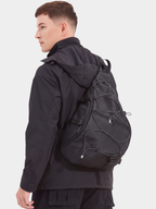 Multi-Compartment Water-Repellent Crossbody Bag