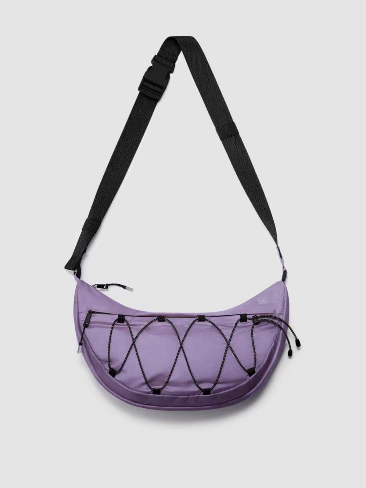 Portable Crescent Canvas Crossbody Waist Bag