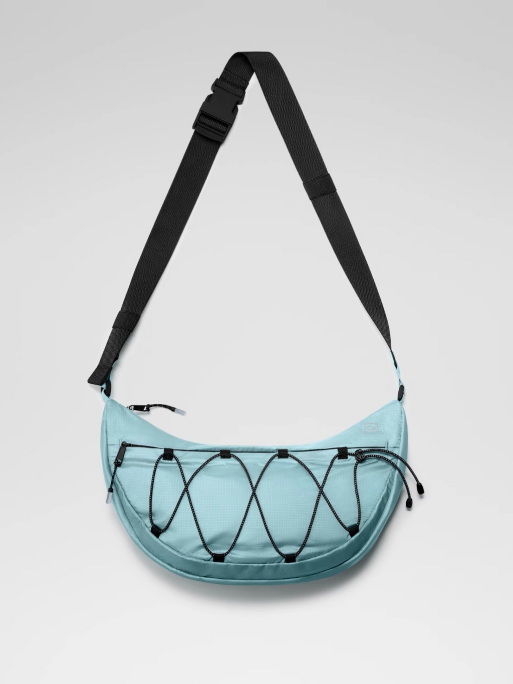 Portable Crescent Canvas Crossbody Waist Bag