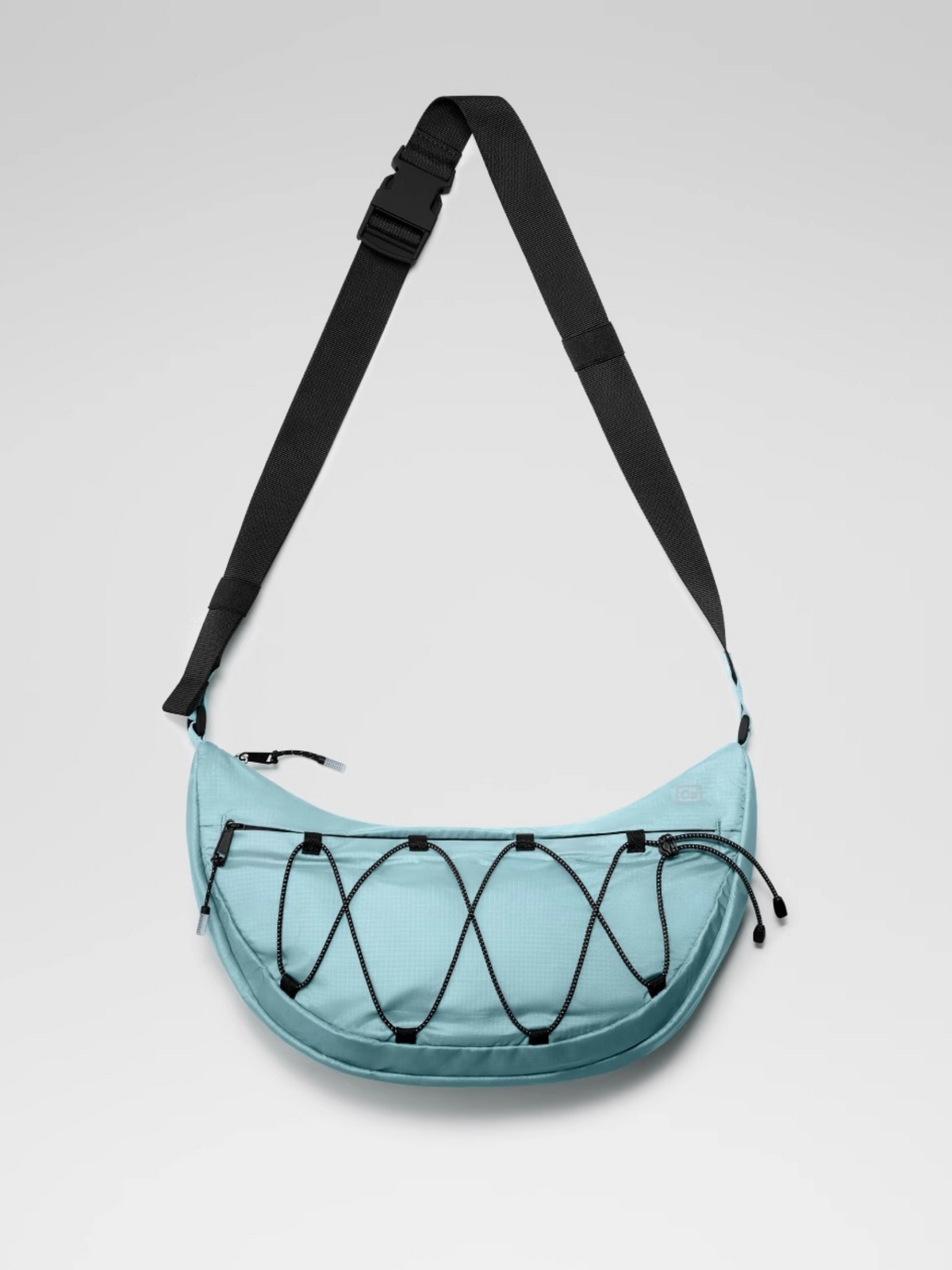 Portable Crescent Canvas Crossbody Waist Bag