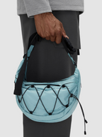 Portable Crescent Canvas Crossbody Waist Bag
