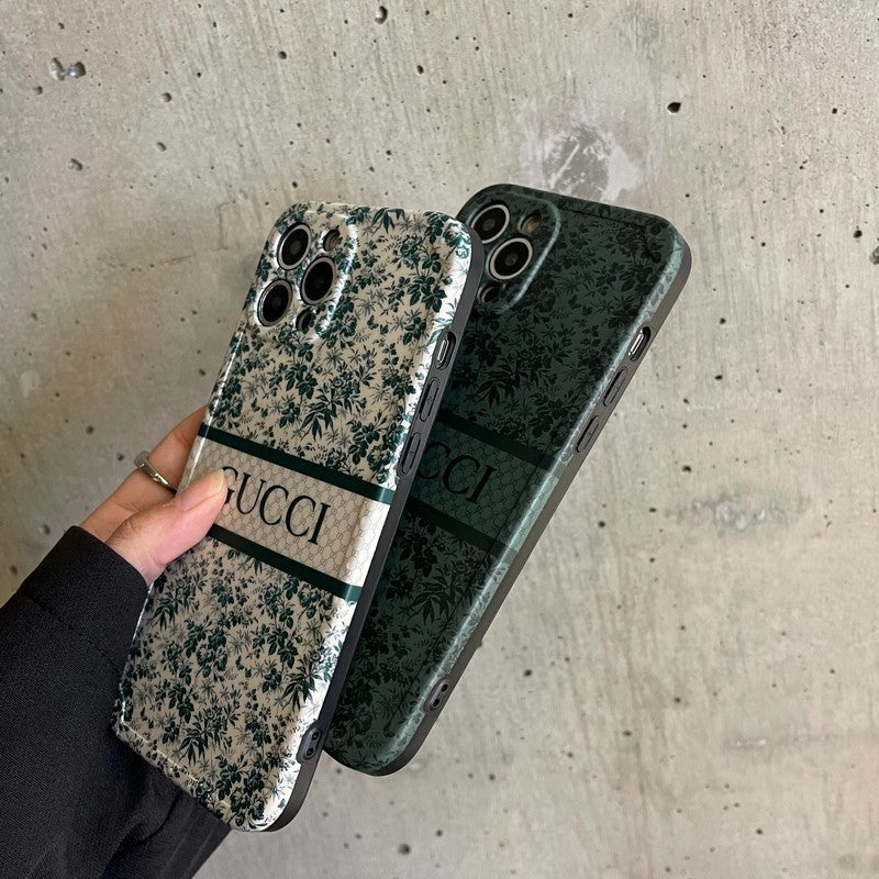 Custodia per iPhone GG Green Tree