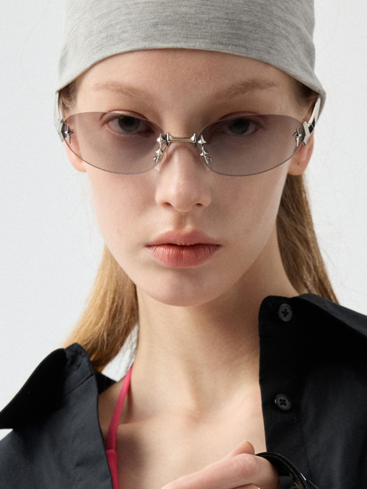 UV Protection Rimless Sunglasses