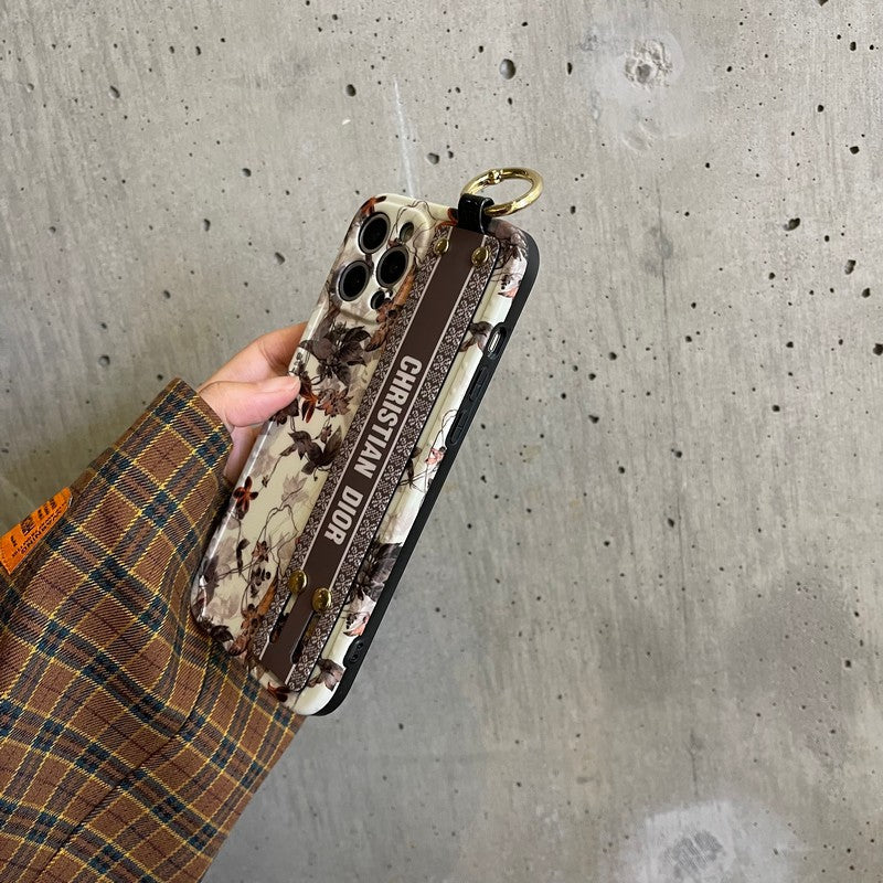 CD メープル リーフ リストバンド iPhone ケース