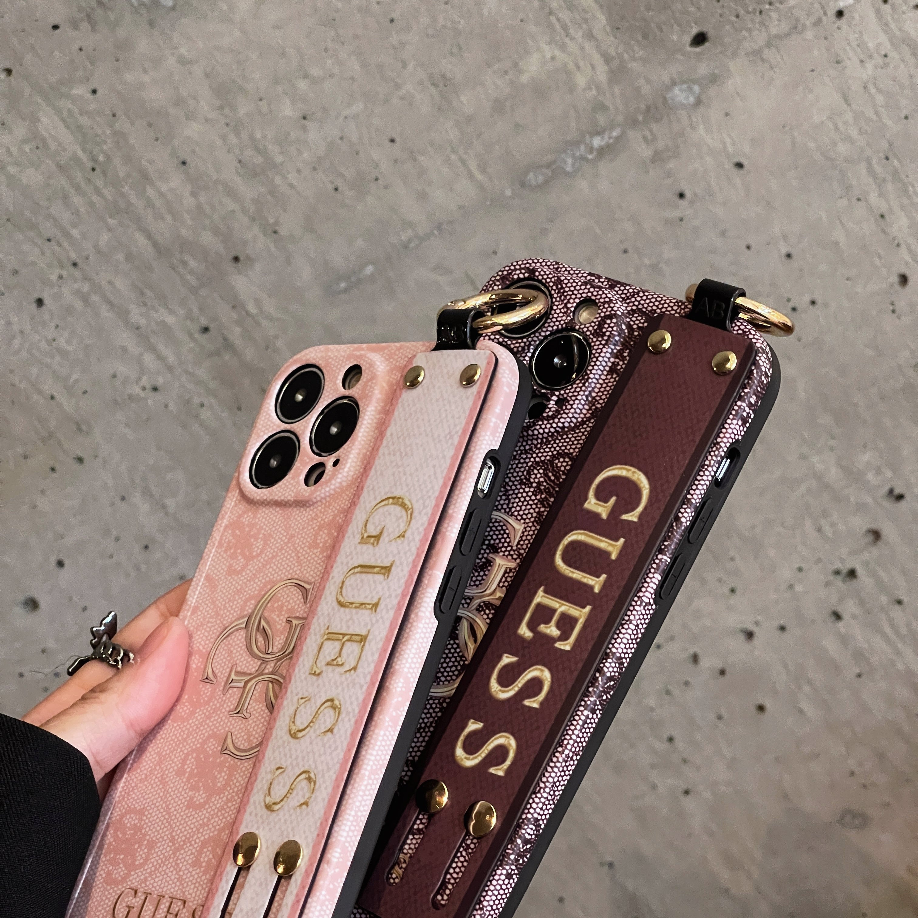 Gue 손목밴드 아이폰 케이스