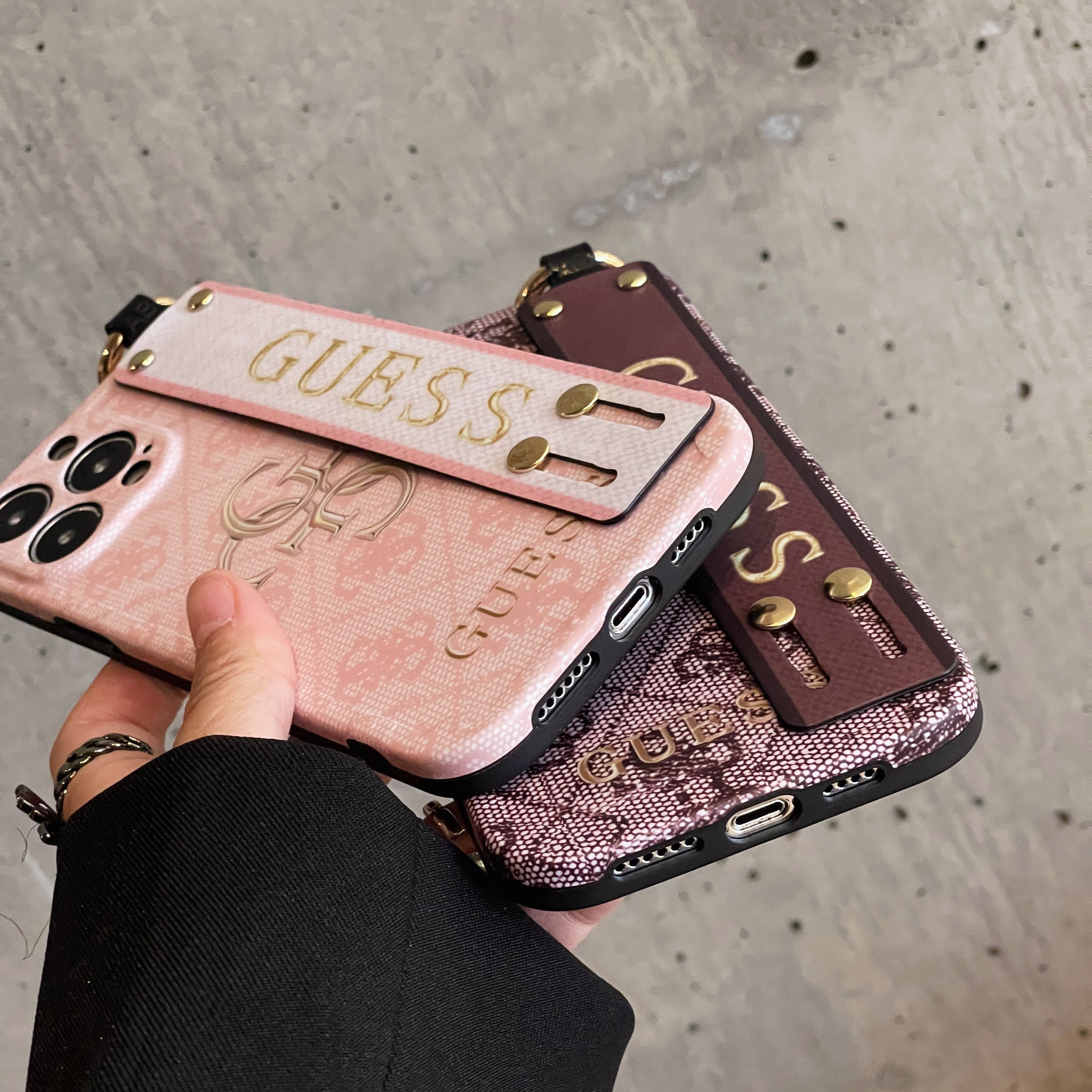Gue 손목밴드 아이폰 케이스