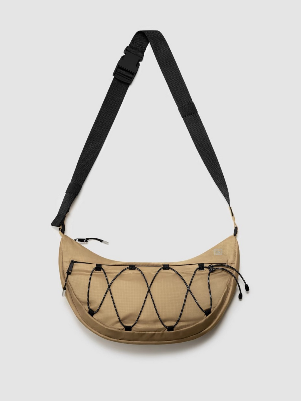 Portable Crescent Canvas Crossbody Waist Bag