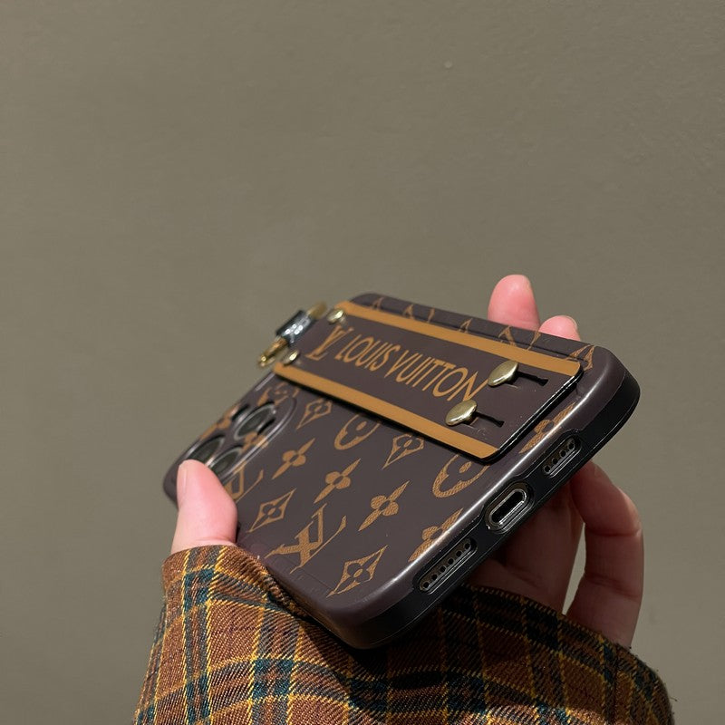 루 브라운 손목밴드 아이폰 케이스