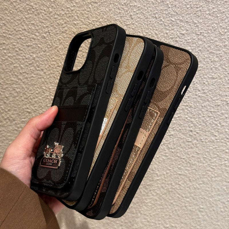Custodia per iPhone in pelle Coa Card Bag