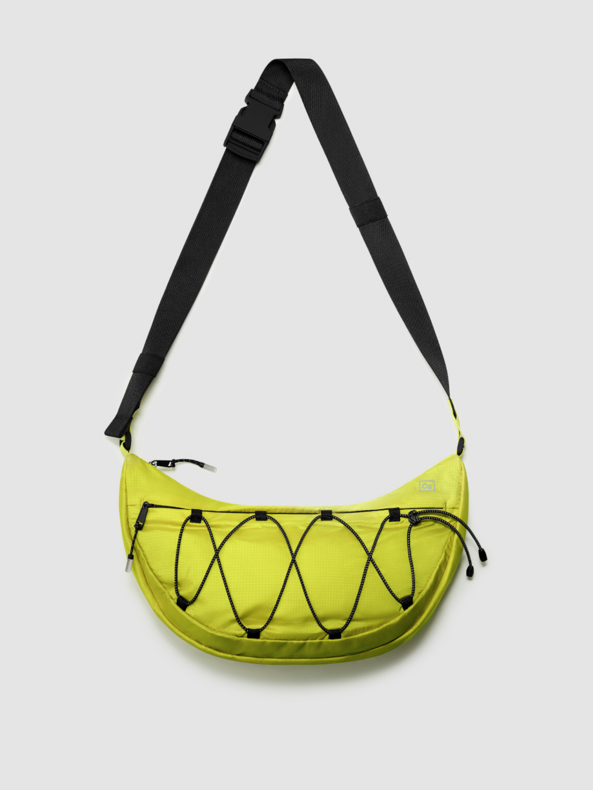 Portable Crescent Canvas Crossbody Waist Bag