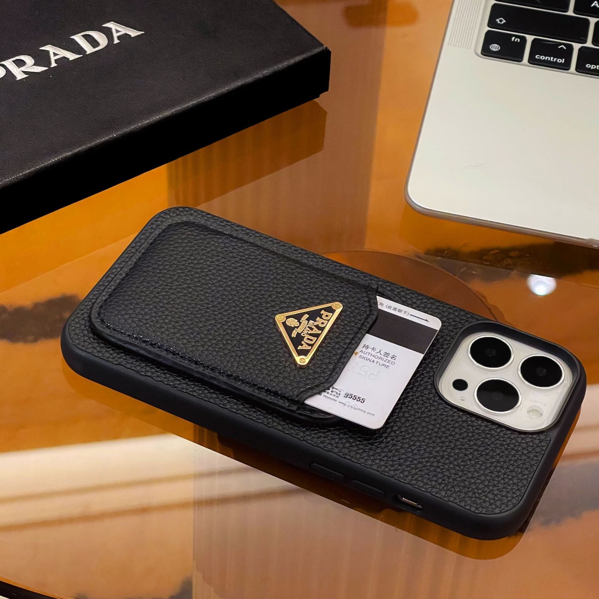 Pra 카드 홀더 컬러 아이폰 케이스