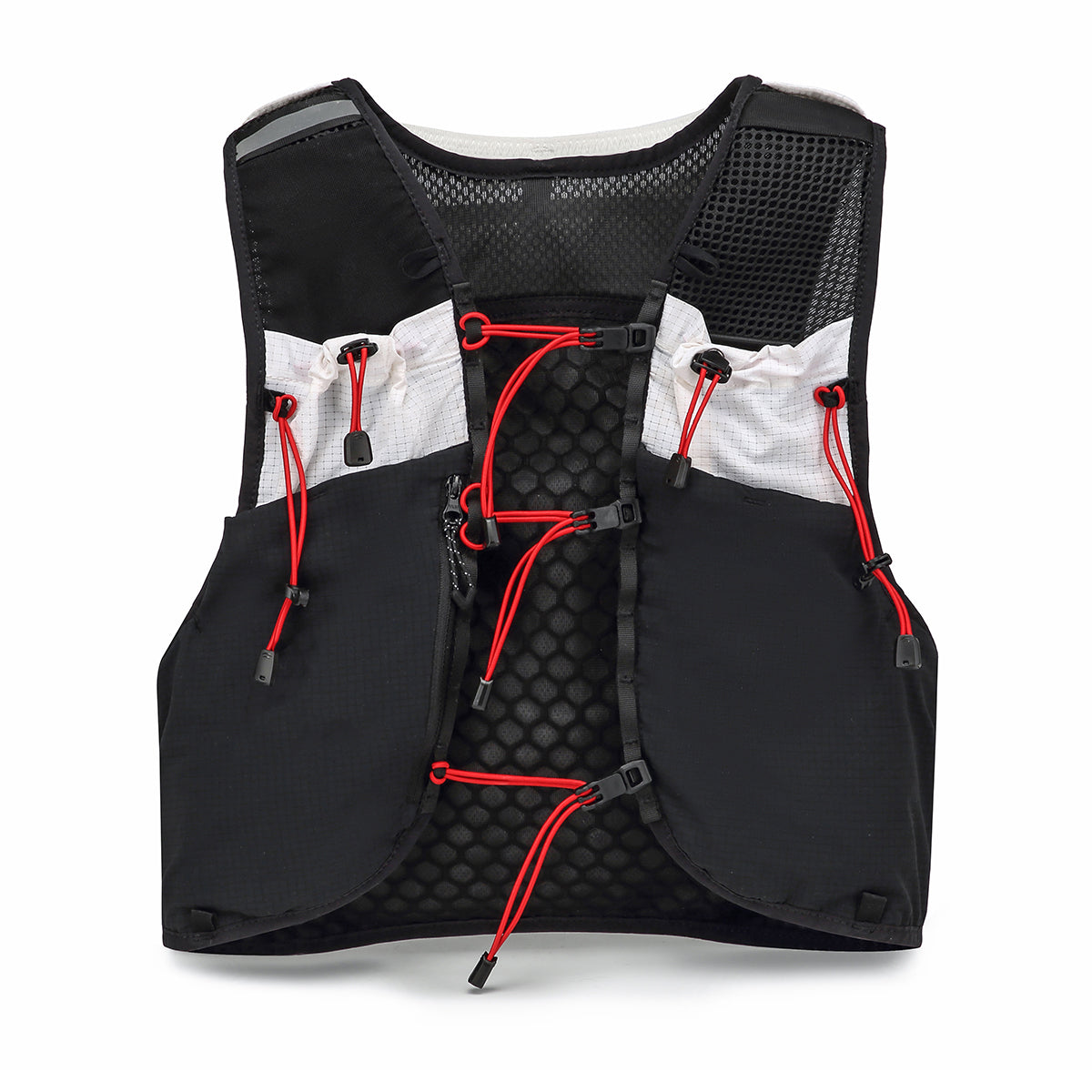 Trail Running Vest Pro-Grade Black& White Luky Style