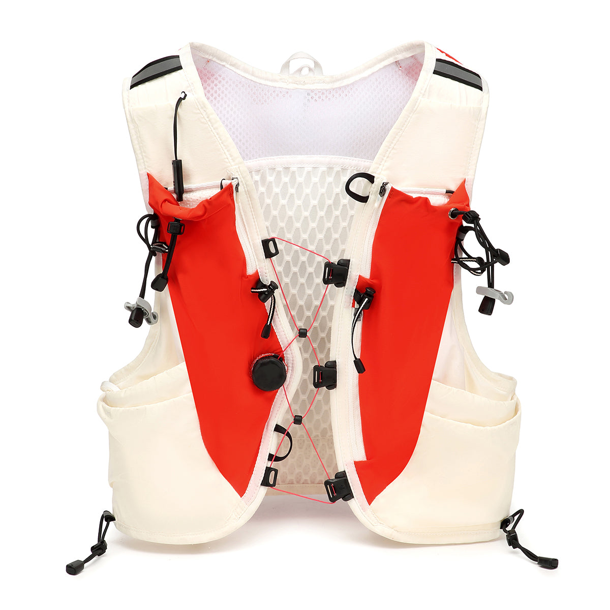 Trail Running Vest Pro-Grade Red & White Luky Style