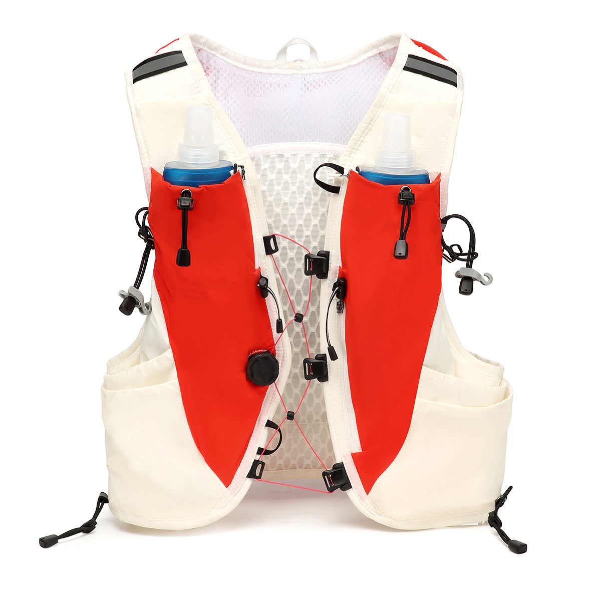Trail Running Vest Pro-Grade Red & White Luky Style