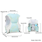 Trail Running Vest Pro-Grade Lightweight Running Backpack Outdoor Sports Marathon Hiking Fitness Bag Vest Pack Fashion Water Vest Bag