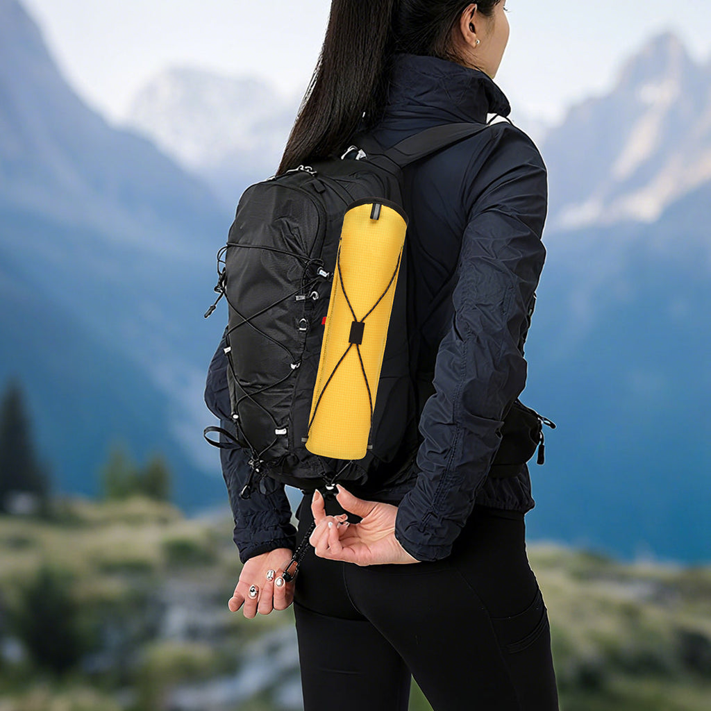 Trekking Poles Carry Bag Hiking Poles Portable Waterproof Storage Bag Compatible with Running Backpack