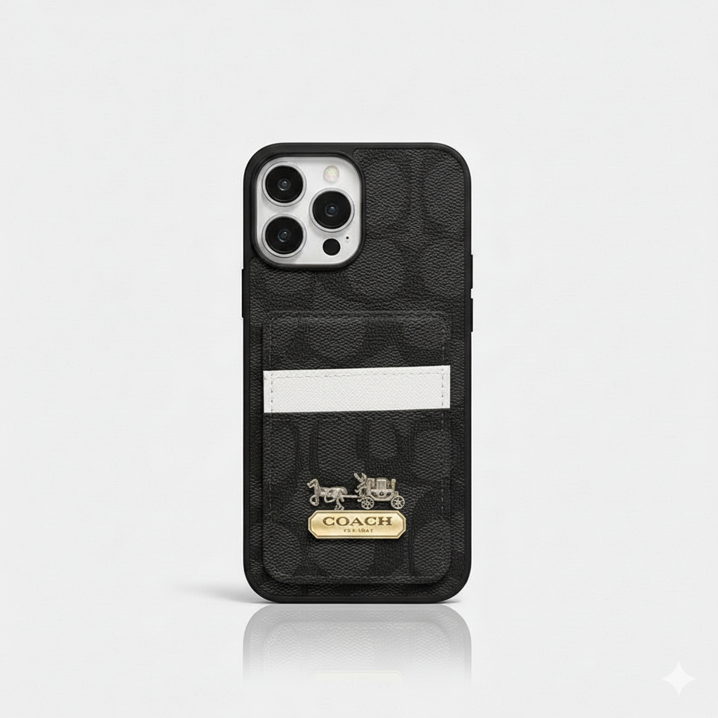 Custodia per iPhone in pelle Coa Card Bag