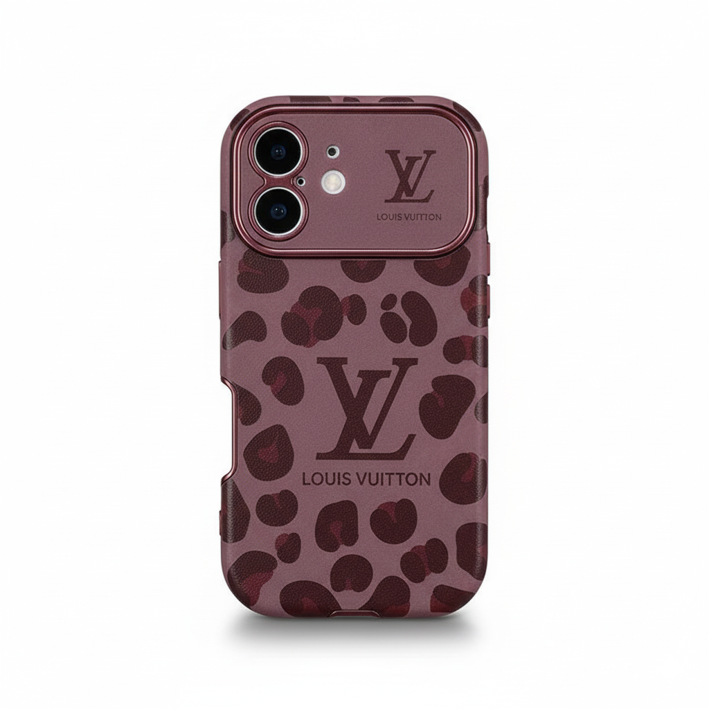 Lou Brown & Custodia per iPhone in pelle color viola