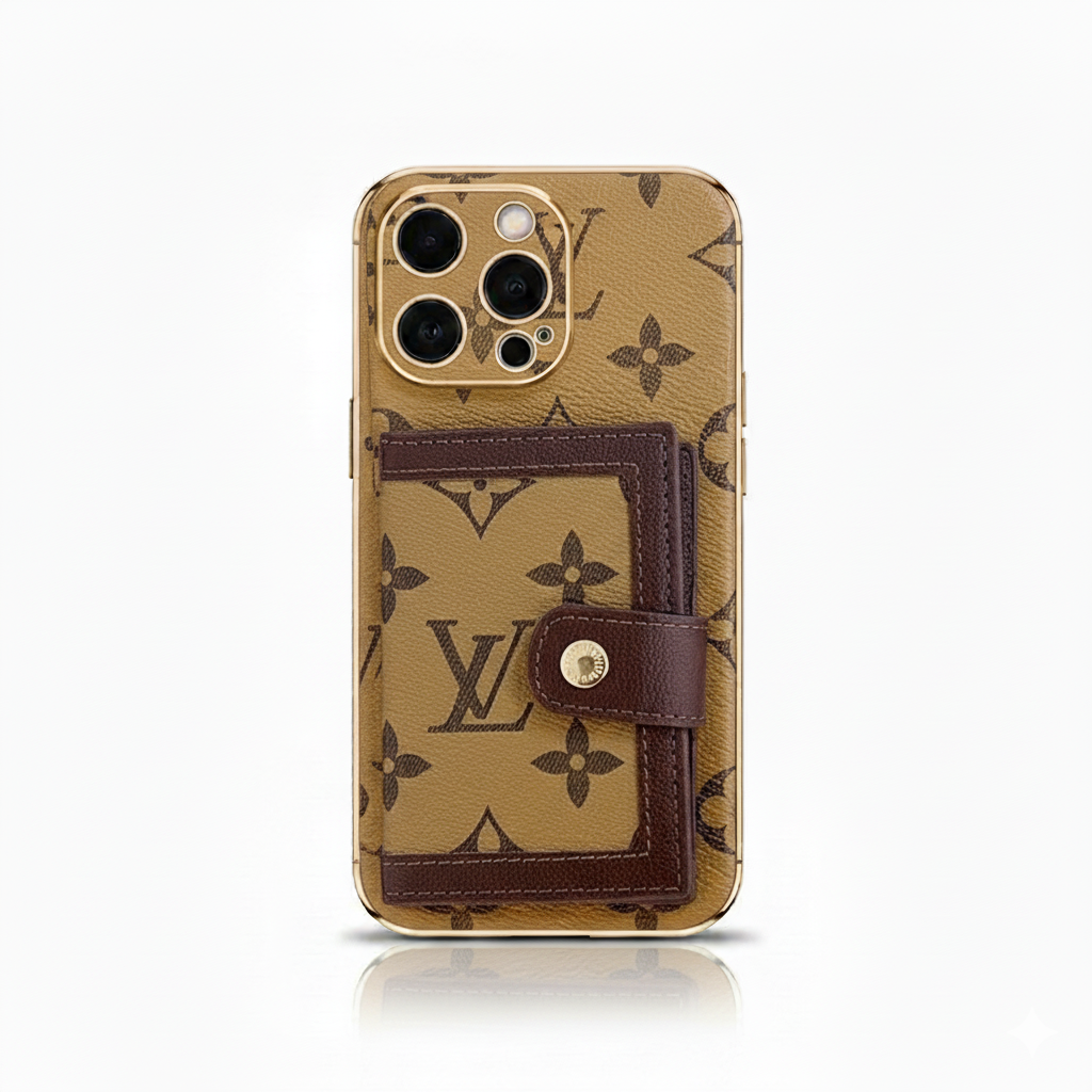 Custodia per iPhone Lou Classic porta carte di colore