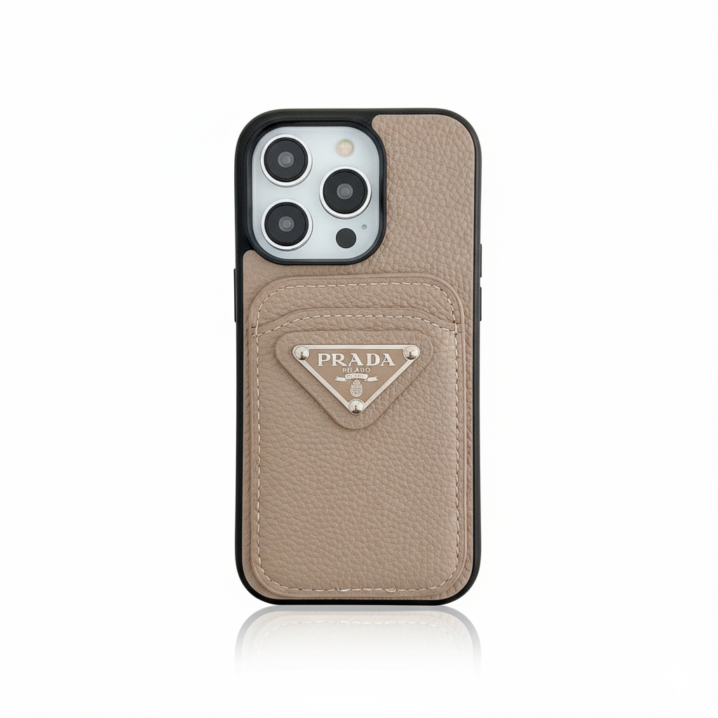 Pra-Kartenhalter-Farbige iPhone-Hülle