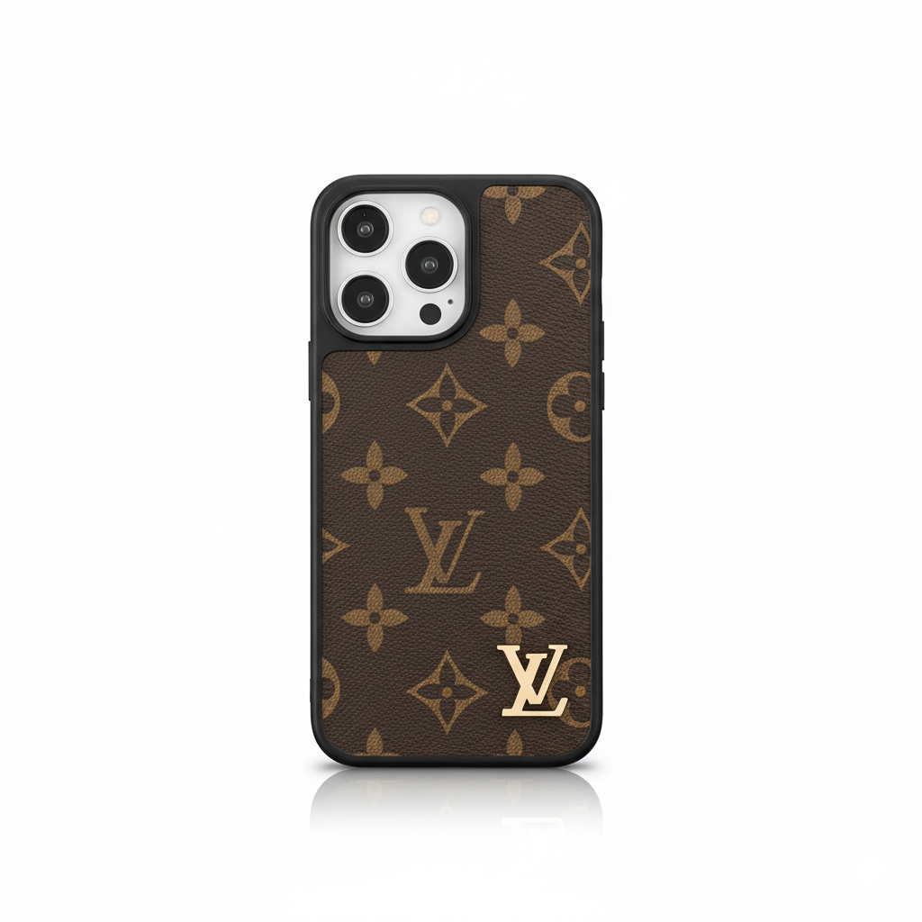 Custodia per iPhone Lou Classic marrone