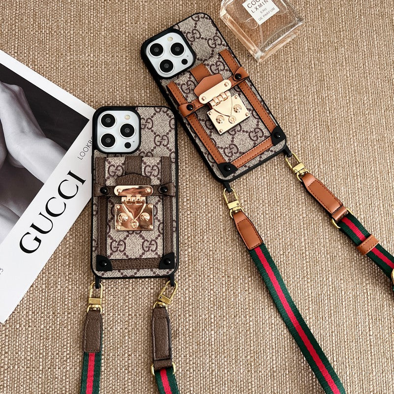 GG Card Bag Chain Classic iPhone-fodral