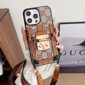 GG Card Bag Chain Classic iPhone-fodral