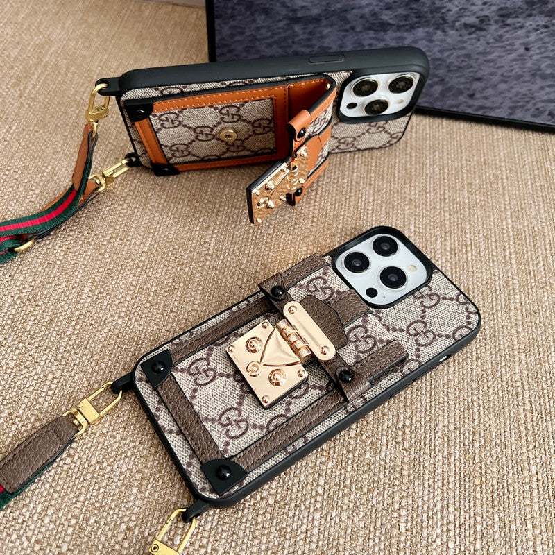 GG Card Bag Chain Classic iPhone-fodral