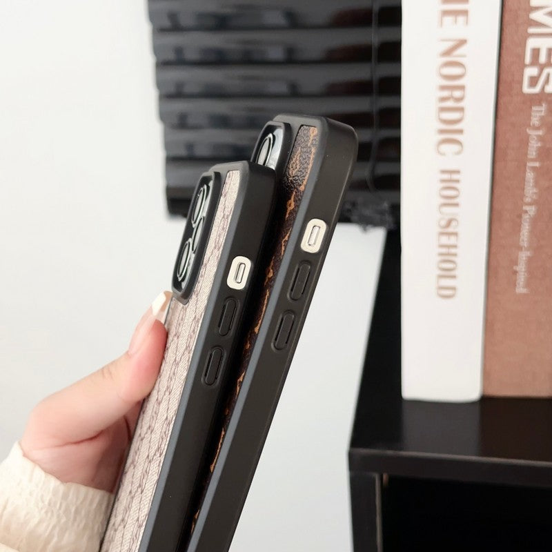 Custodia per iPhone Lou Classic marrone