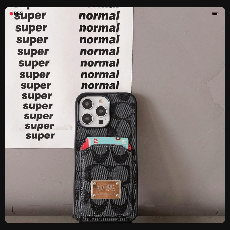 Custodia per iPhone in pelle Coa Card Bag