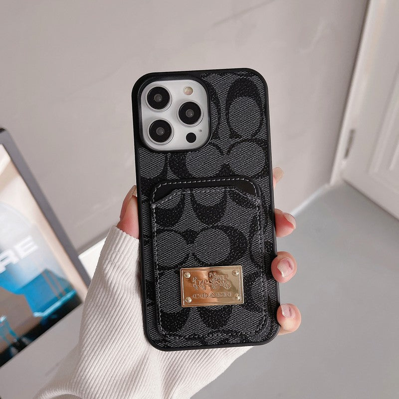 Custodia per iPhone in pelle Coa Card Bag