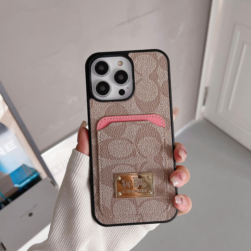 Custodia per iPhone in pelle Coa Card Bag