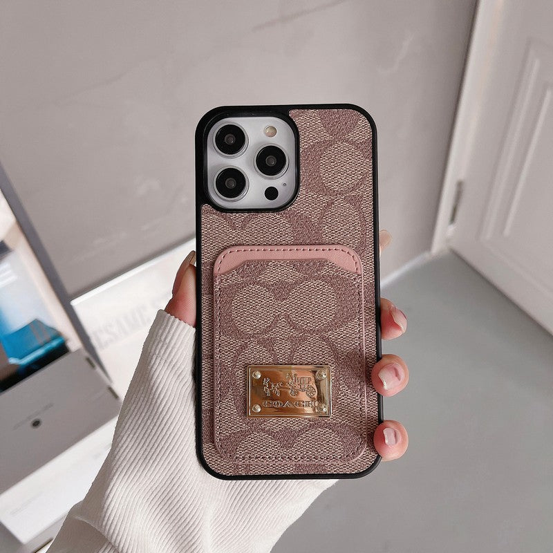 Custodia per iPhone in pelle Coa Card Bag