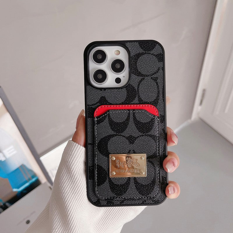 Custodia per iPhone in pelle Coa Card Bag