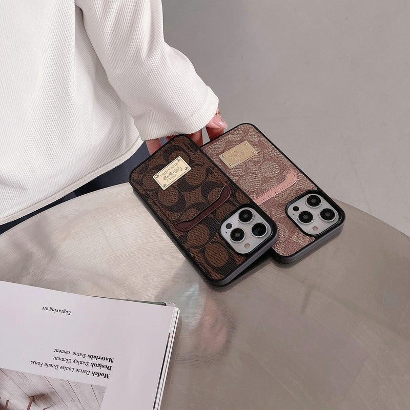 Custodia per iPhone in pelle Coa Card Bag