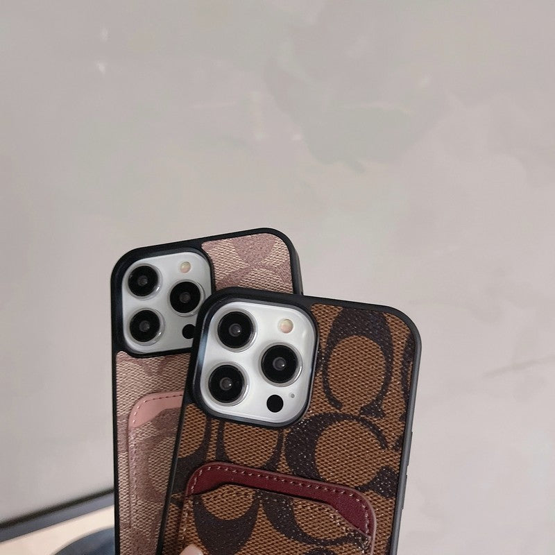 Custodia per iPhone in pelle Coa Card Bag