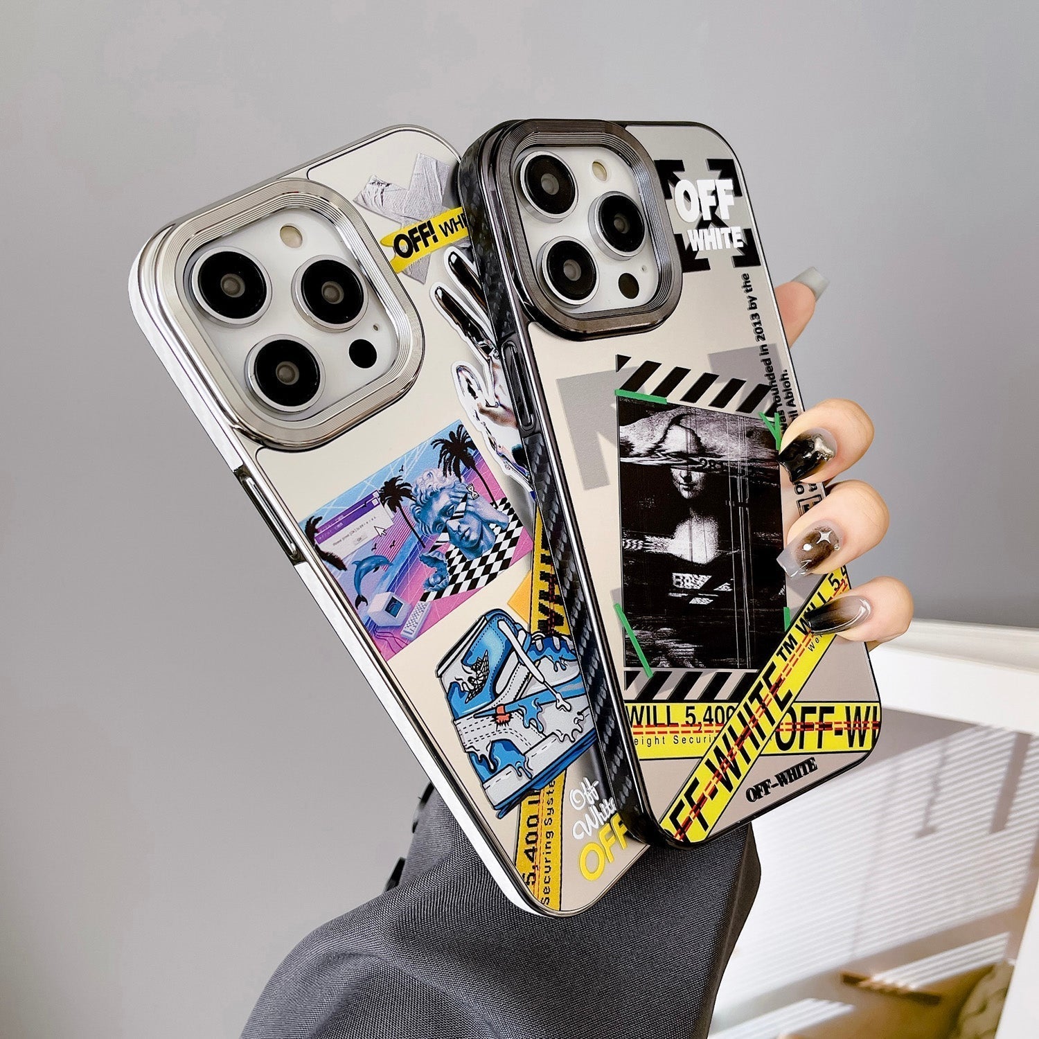 Custodia iPhone OFF WHITE A29 A30