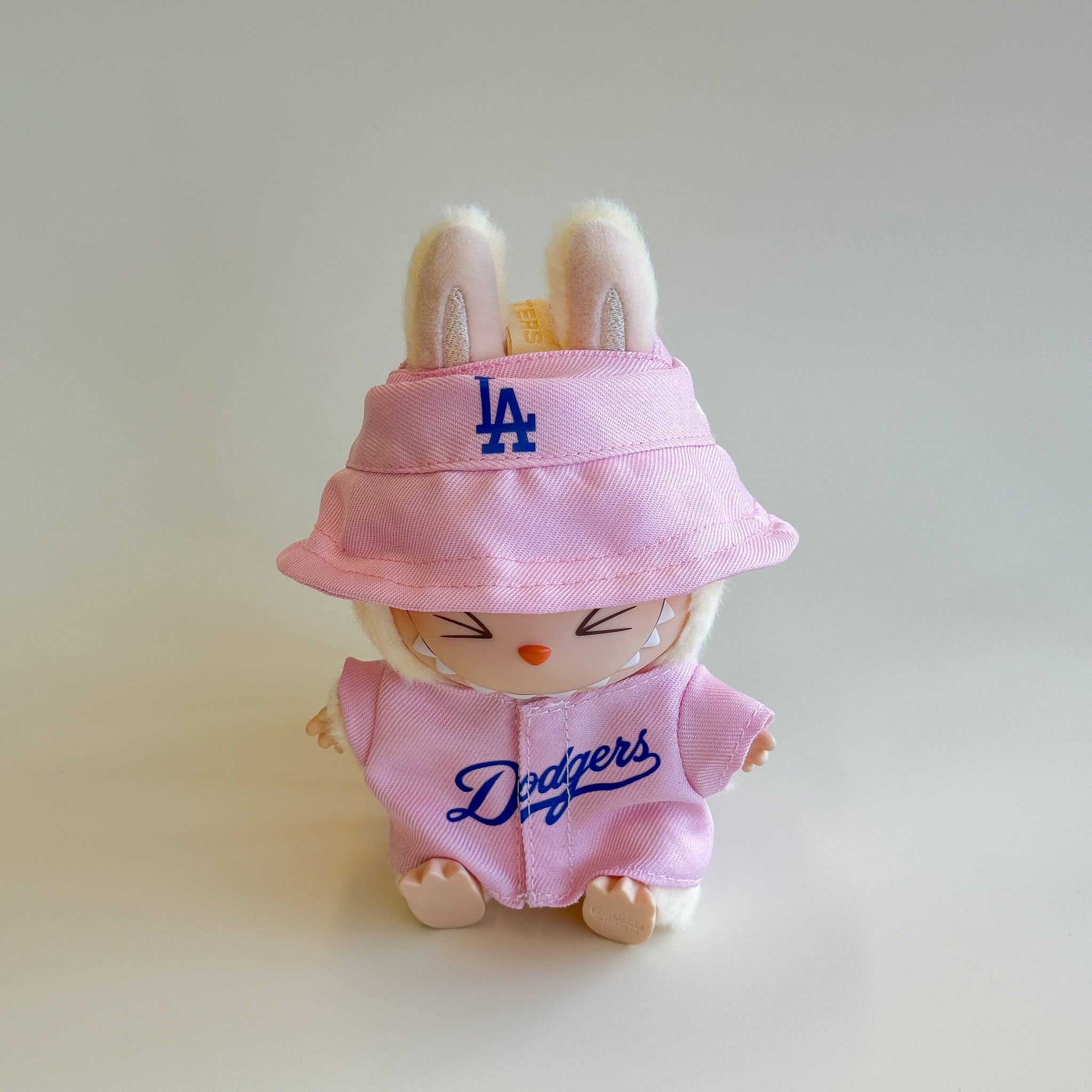 Set Baseball Pink Labubu - Yankees Spreagtha